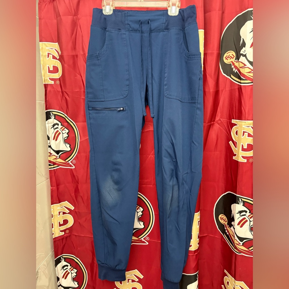 HeartSoul scrub joggers navy-size small